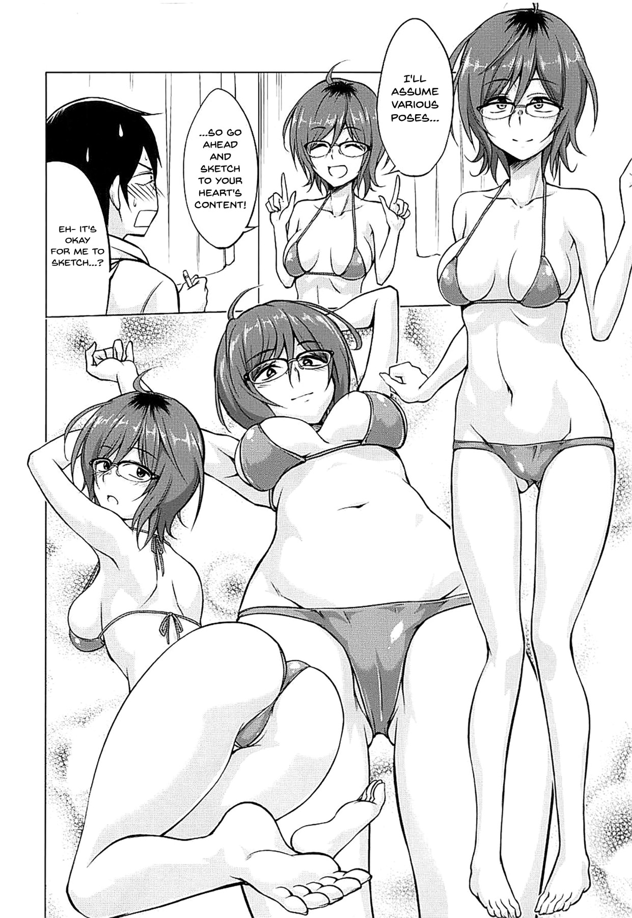 Hentai Manga Comic-For Hajime's Ero Doujins-Read-3